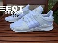 Adidas EQT Support ADV 91-16 Triple White (Equipment) - Unboxing & On Feet HD