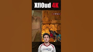 Xfl0ud 4k 🐐 | #cs2 #shorts #gaming