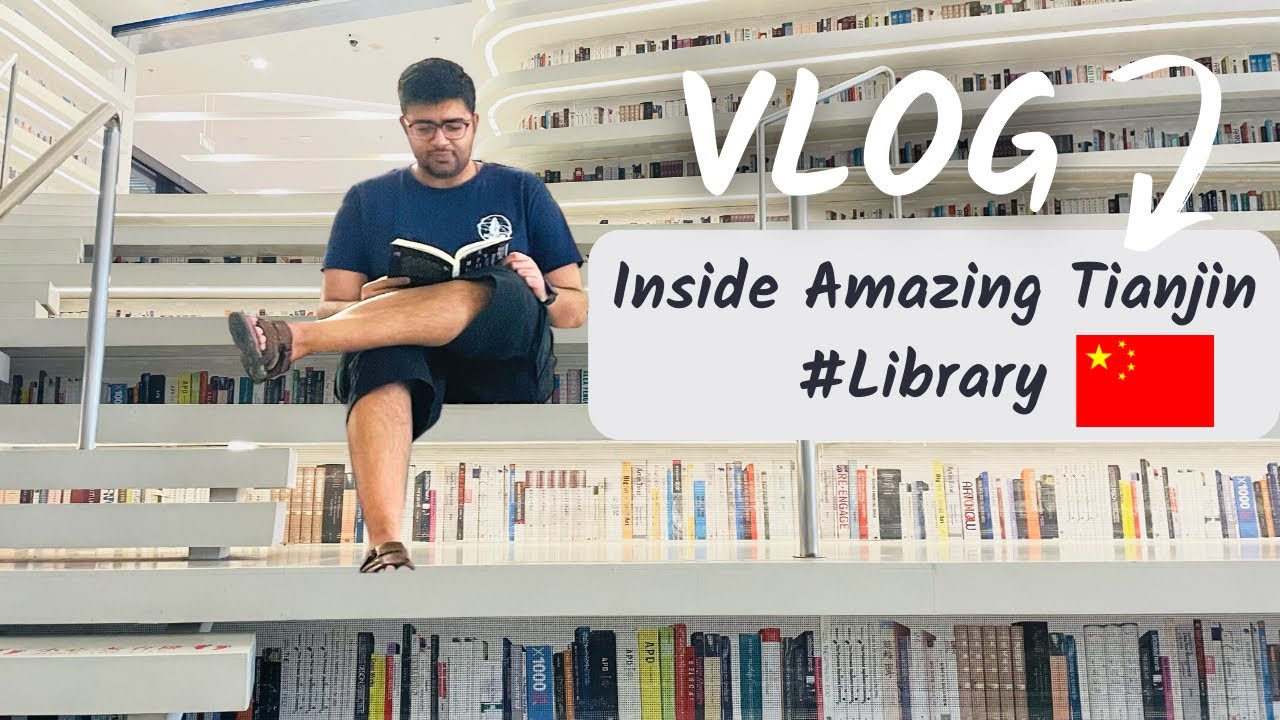 Visited Most Amazing Library in Tianjin China #LibraryTour - YouTube