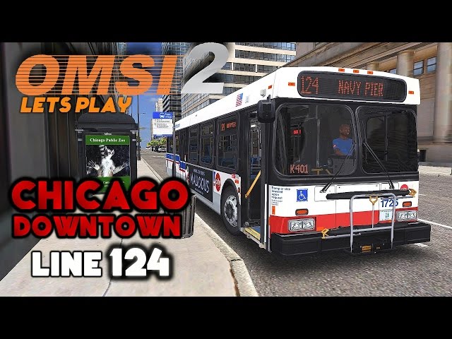 OMSI 2 Let's Play #19 | New Flyer D40LF | Chicago (Downtown