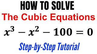 Can you solve the Cubic Equation? | Synthetic Division | (Math Olympiad Training) | #math #maths