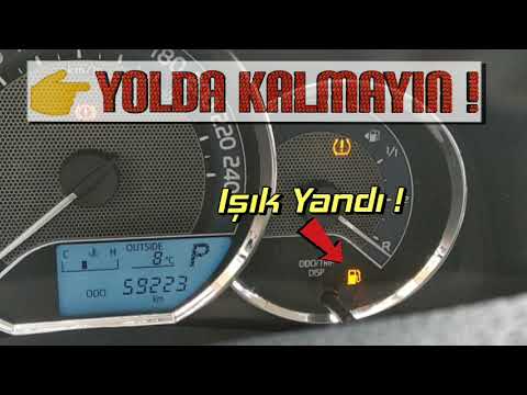 Video: Benzin bittikten sonra arabanızın çalışması ne kadar sürer?