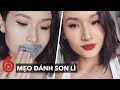 6 mẹo bạn cần để đánh son lì đẹp hơn