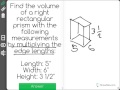 Calculating Volume of Rectangular Prisms