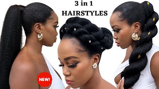 🔥QUICK & EASY HAIRSTYLE ON  NATURAL HAIR / TUTORIALS / Protective Style / Tupo1 by Tupo1 7,164 views 4 months ago 11 minutes, 39 seconds