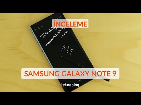 Samsung Galaxy Note 9 İncelemesi