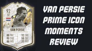 92 VAN PERSIE PRIME ICON MOMENTS REVIEW 🇳🇱 - FIFA 22 ULTIMATE TEAM