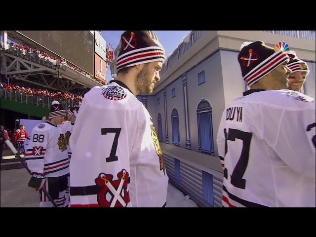 Washington Capitals vs Chicago Blackhawks Winter Classic concept :  r/hockeydesign