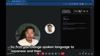 Free Japanese to English Translation on Google Meet