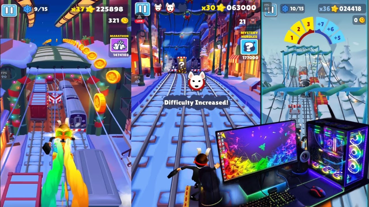 Non-Stop Running! 🚀 | Subway Surfers High Score Live | 1 Rank All India 