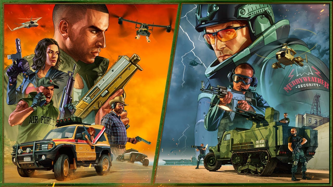 GTA Online San Andreas Mercenaries - YouTube