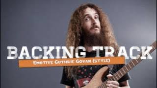 Guthrie Govan - Emotive style backing track