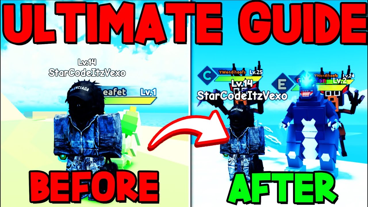 The ULTIMATE GUIDE For Catch A Monster! Roblox - YouTube