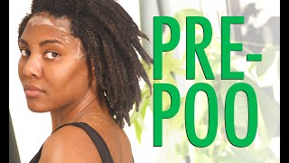 ✅ Preshampoo THICK LOCS for RAPID HAIR GROWTH ‼ ✅ Wash Day pt 1