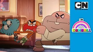 Battle For The Remote | Gumball | @cartoonnetworkuk