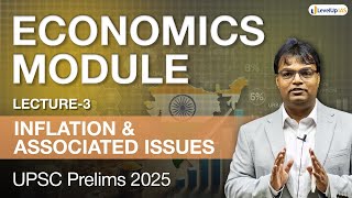 Lecture 3: Inflation and Associated Issues | Economy Module for UPSC Prelims 2025 #levelupias