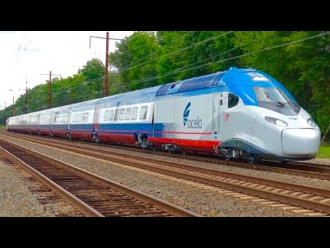 Amtrak Avelia Liberty Test Train