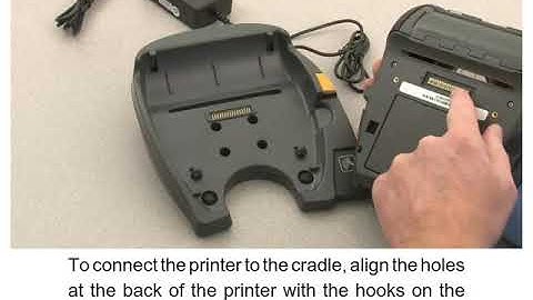 Using the QLn420 Vehicle Cradle Accessory | Accept UK