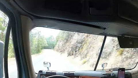 Trucking threw Highway 20 to Willits ca