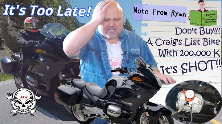 Buying A Cheap, High Mileage BMW Motorcycle Is It Shot or Not?