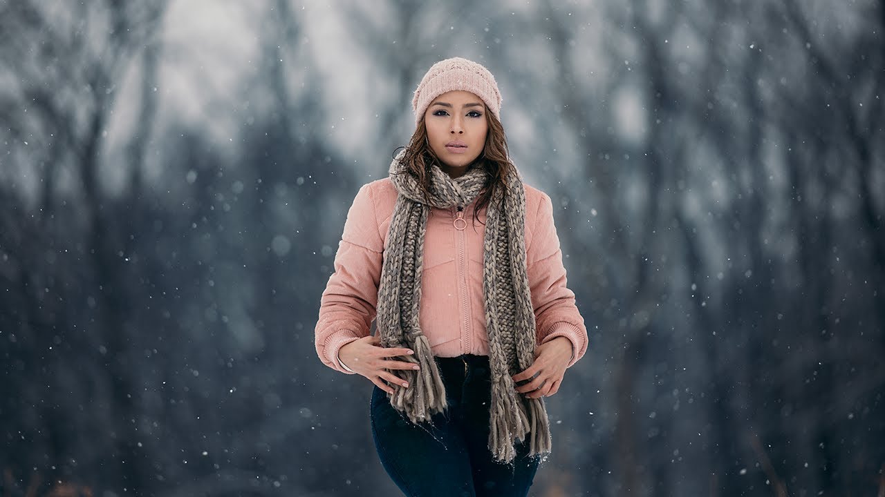 Photoshoot in a Snowstorm!