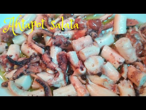 AHTAPOT SALATA 🐙🐙🐙ZEYTİN YAĞLI LİMONLU