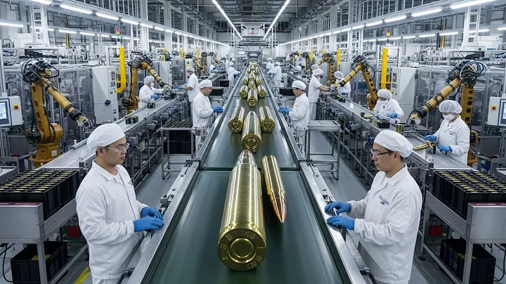 Inside the WW2 Battleship Gun Barrel Forge — How 16-Inch Cannons Were Made ( Full Process)