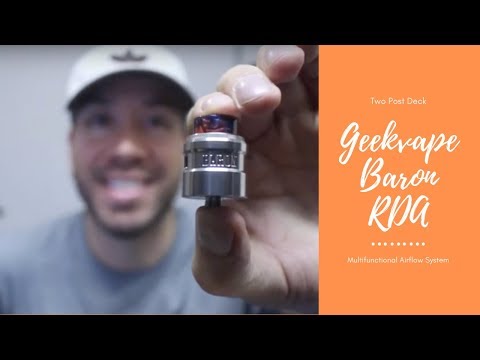 Geekvape Baron RDA Review