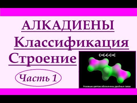 Алкадиены. Часть 1. Строение и классификация.