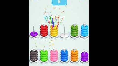 Hoop Sort Puzzle Level 731 - 740 Walkthrough | PuzzleChallenge ✔️