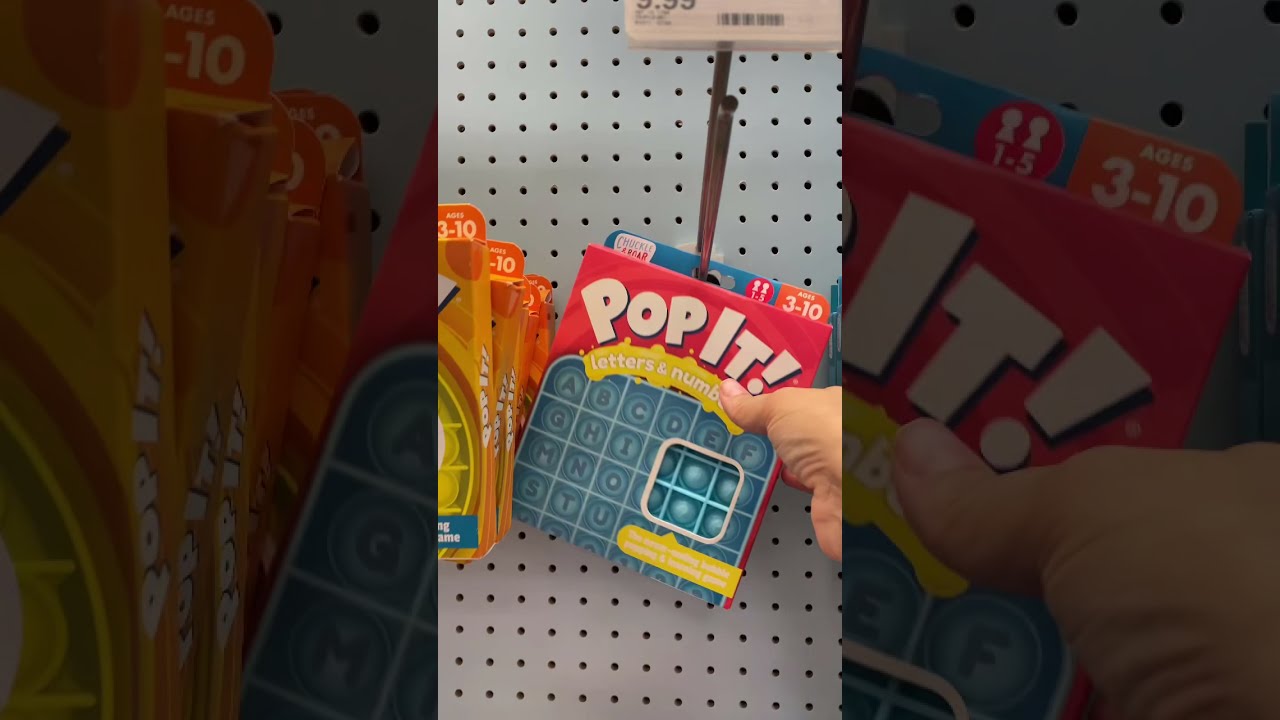 POP IT SHOPPING AT TARGET IN 15 SECONDS 