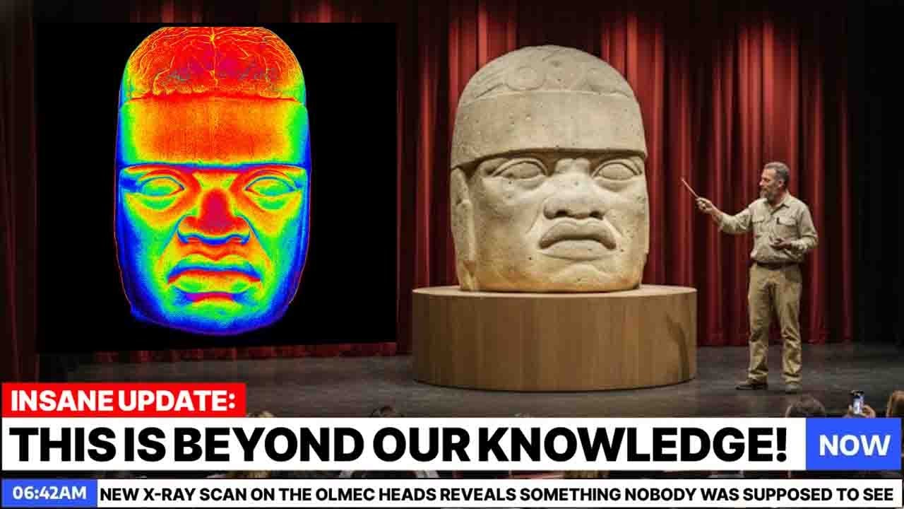 New X-RAY Scan On The Olmec Heads Reveals Something Nobody Was Supposed To  See