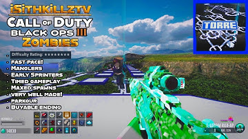 Torre Octagonal Ascension is a very hard remake w/ maxed spawns & Manglers! - Bo3 custom zombies