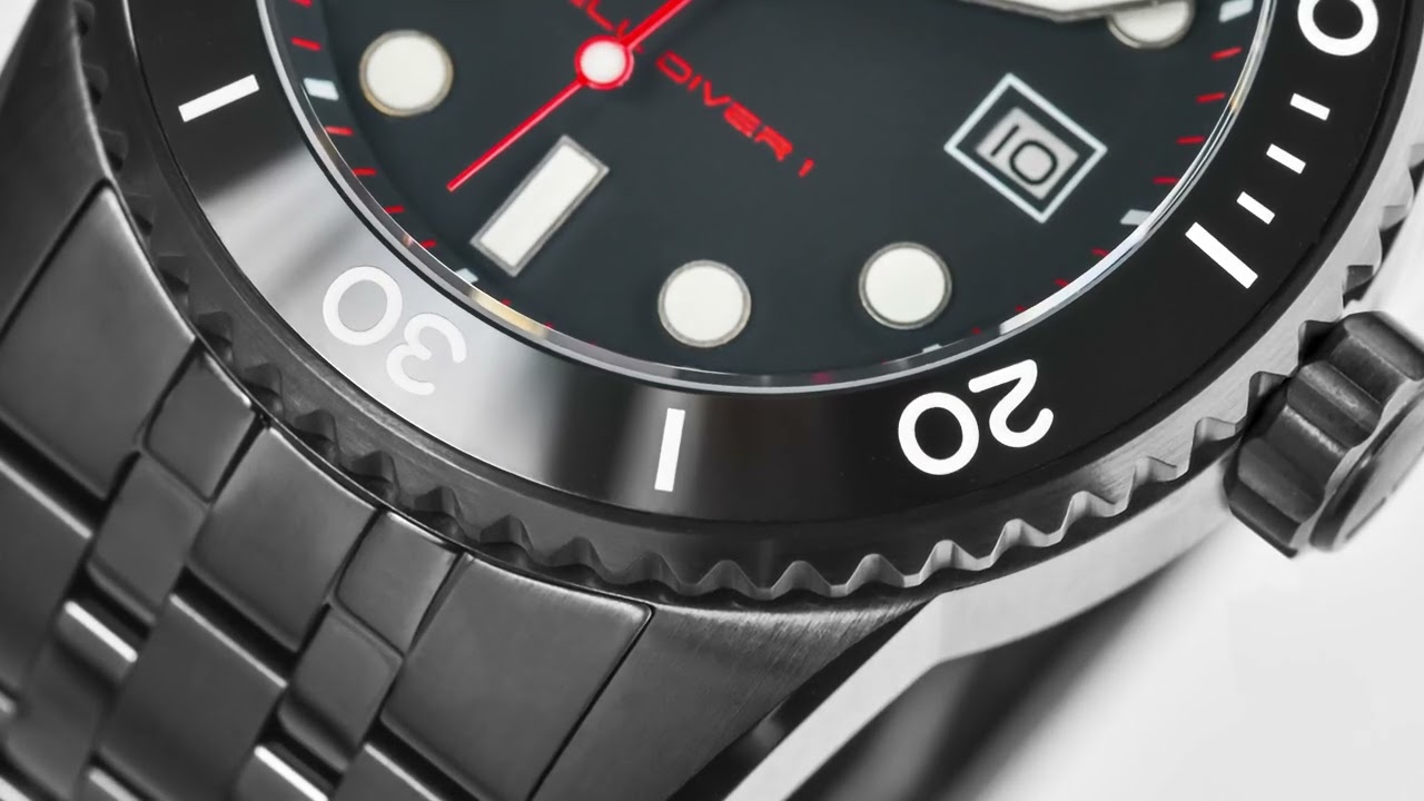 Bell Diver 1 Black PVD Auto | Scurfa Watches Bell Diver 1 Black PVD Auto | Scurfa Watches