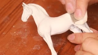 HOW TO PREP AND PRIME a BREYER MODEL HORSE for Customizing - Tutorial
