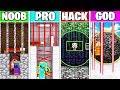 Minecraft Battle: PRISON ESCAPE CHALLENGE - NOOB vs PRO vs HACKER vs GOD ~ Minecraft Animation