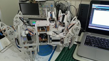 hexapod v4  kinematic test