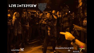 Audrey Horne  - Interview Devil&#39;s Bell Tour (FLUOR, Amersfoort)