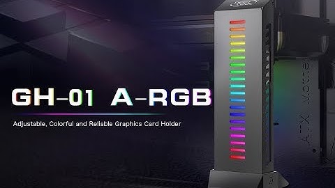 Deepcool GH-01 A-RGB GPU Brace | Unboxing & Install