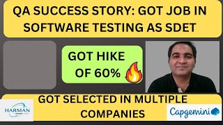 QA Success story| How to Get Job In Testing