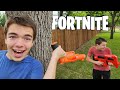 Fortnite In Real Life! If Battle Royale&#39;s Solved Arguments!