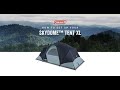 How to set up your coleman skydome camping tent xl