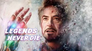 Legends Never Die | Iron Man \& Captain America Best Scene | Avengers: Endgame.