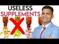 Stop Wasting Your Money in These 5 Supplements - Dr. Vivek Joshi