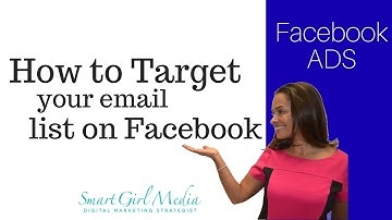 Target your Email List with Facebook Ads