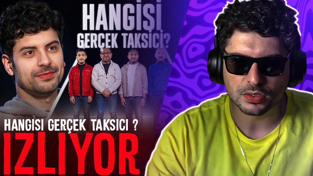 HYPE | HANGİSİ GERÇEK TAKSİCİ?! ft. ‪@AyniSinemalar VİDEOSUNU İZLİYOR! | Orkun Işıtmak