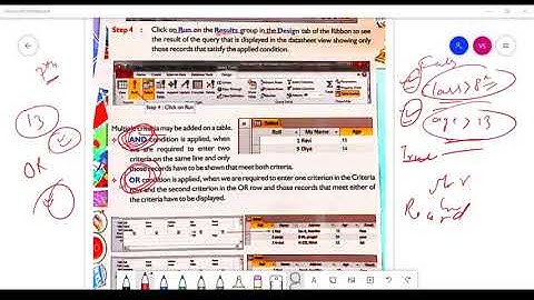 8th Class | Computer | Chapter-2 | MS Access : Queries Forms and Report| By Vijay sir
