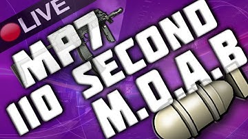 MW3 - 110 Second Golden MP7 Live MOAB