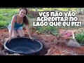 Como fazer um mini Lago de chuva, a presença da água muda toda vibração de um jardim!