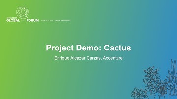 Project Demo: Cactus - Enrique Alcázar Garzás, Accenture